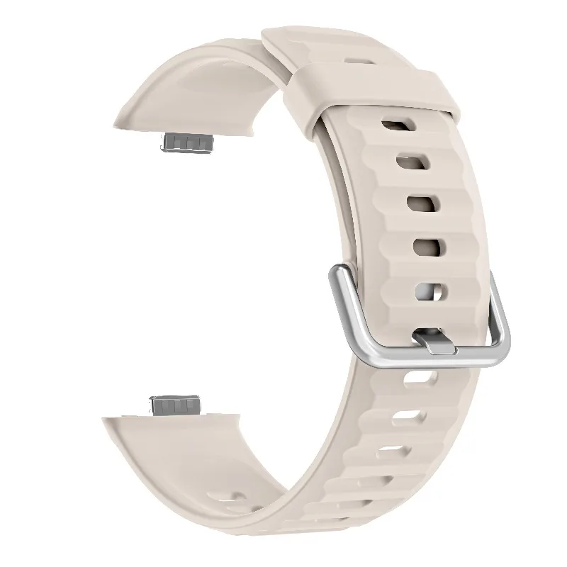 Enhanced Silicone Watch Band with Dedicated Connector - Waterproof Strap