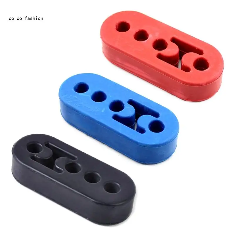 Polyurethane Exhaust/Muffler Rubber Short Hanger Insulator Bracket Bushing Mount 517B 12mm 4 Hole for Most Model
