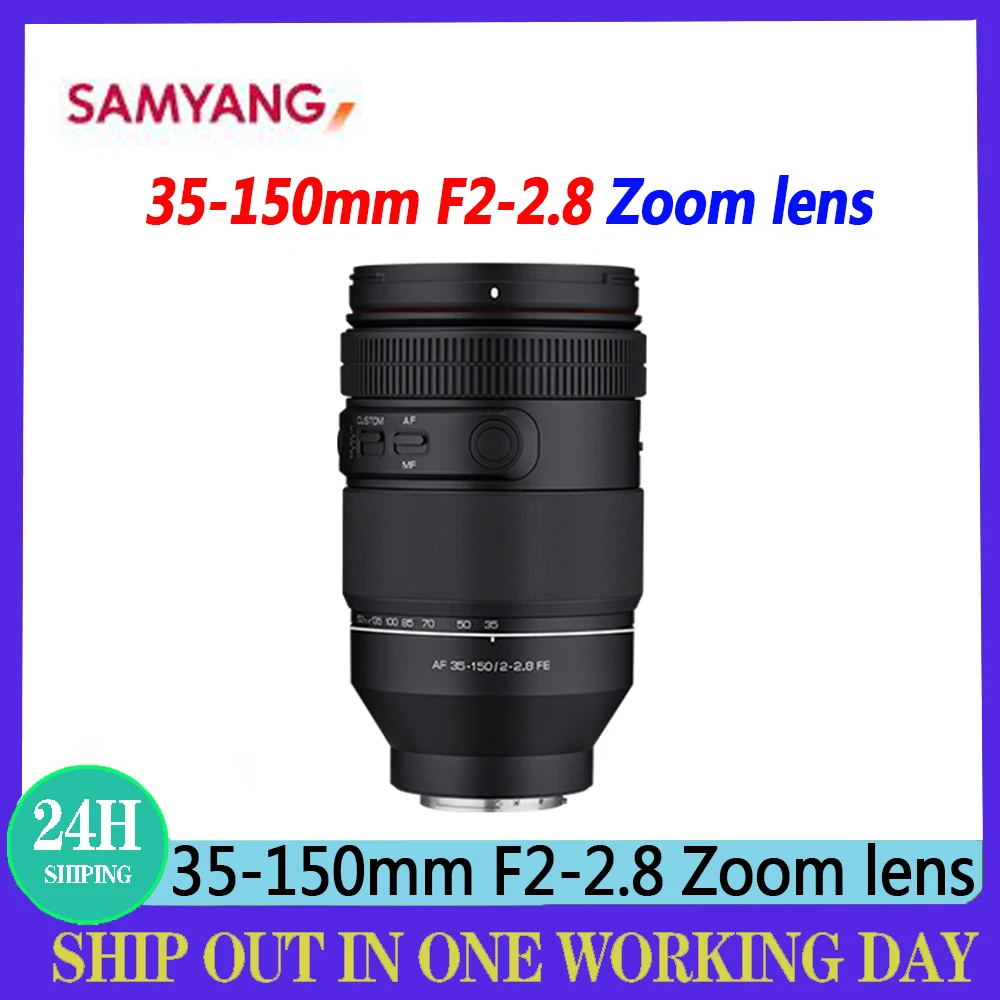 Samyang AF 35-150mm F2-2.8 objectif plein cadre caméras à mise au point automatique objectif pour appareils photo Sony E L Mount