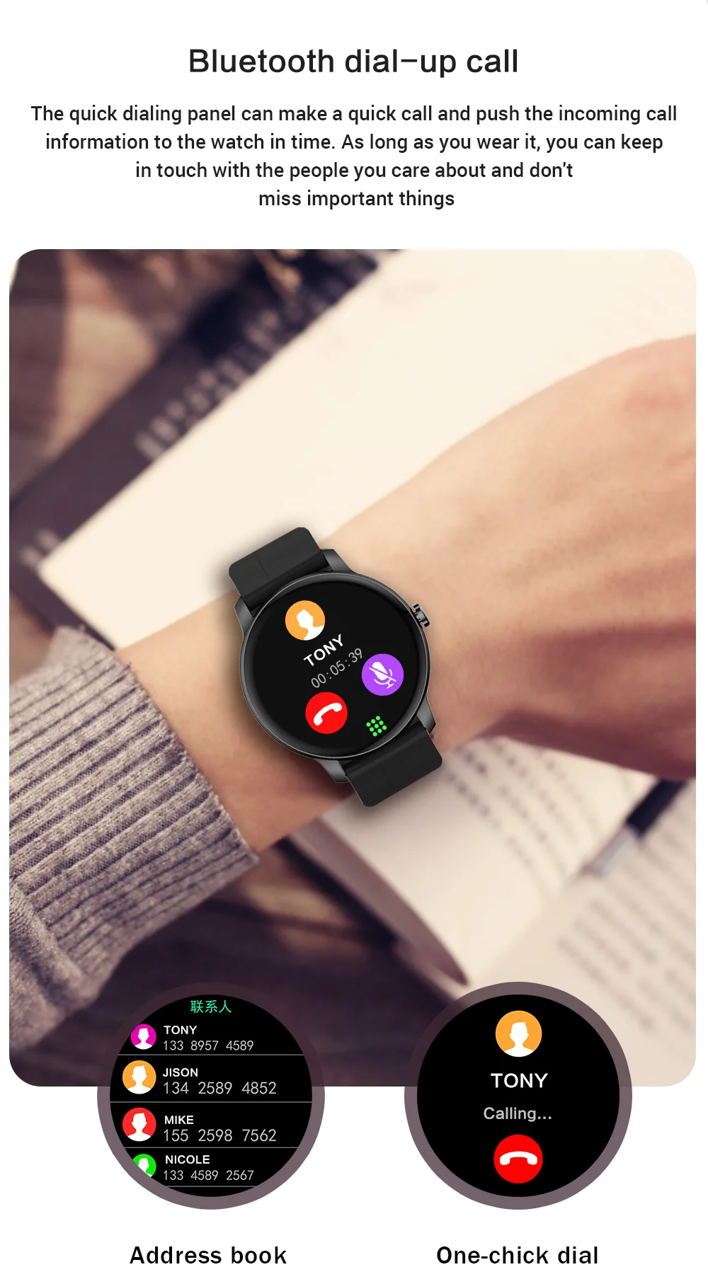 Lightweight Women Smart Watch Bluetooth Call Heart Rate Calories Monitoring Ladies Fashion Healthy Tracker Smart Sports Clock Z2