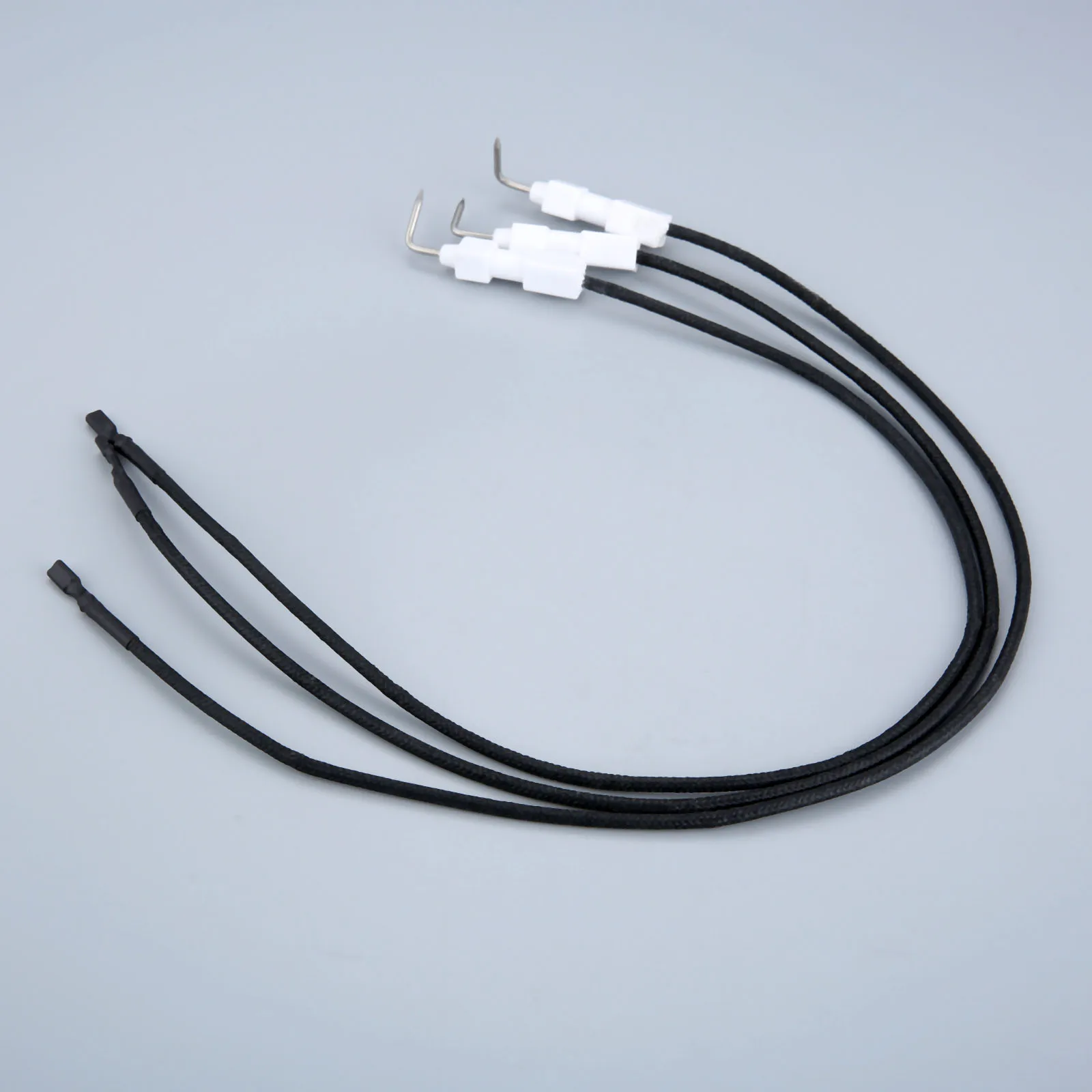 3Pcs Propane Gas Patio Heater Universal Electrode Igniter Wire With Sparker 400mm For Grill Gas Stove Any Appliance gas fire pit igniter