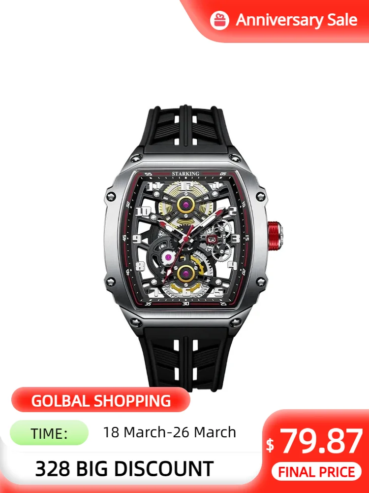 — Un Orologio Da Polso, Miyota, Interamente Automatico, Con Orologio Da Polso Vuoto Notturno, Un Orologio Impermeabile Al Polso In Fondo