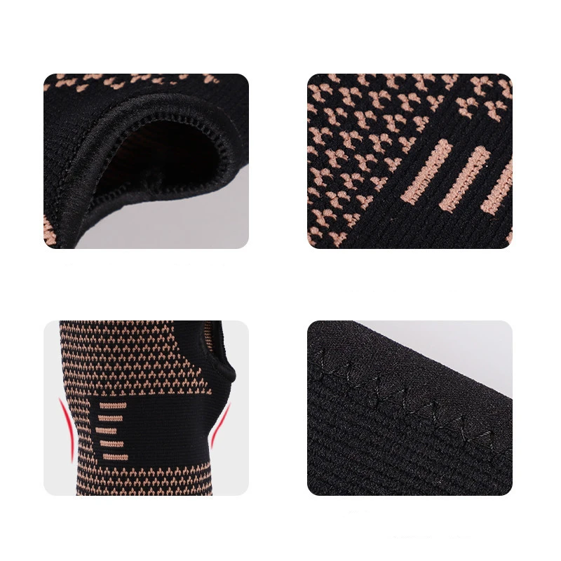 1Pc Copper Compression Arthritis Gloves for Carpal Tunnel RSI Rheumatoid Tendonitis Hand Pain Computer Typing Support for Hands.