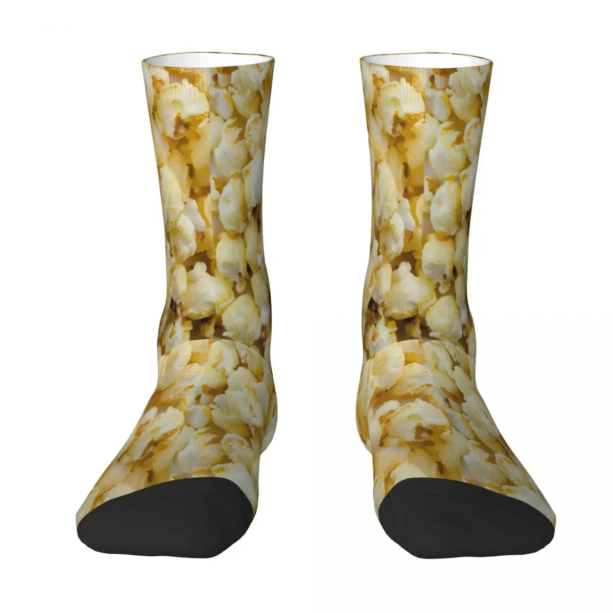Wacky Popcorn Sock Socks Men Women Polyester Stockings Customizable Funny