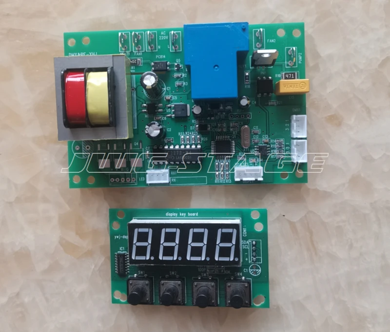 1200W 1500W Stage Snow Machine Dmx512 Control Ac Pump Led Scheda Madre Della Scheda Madre