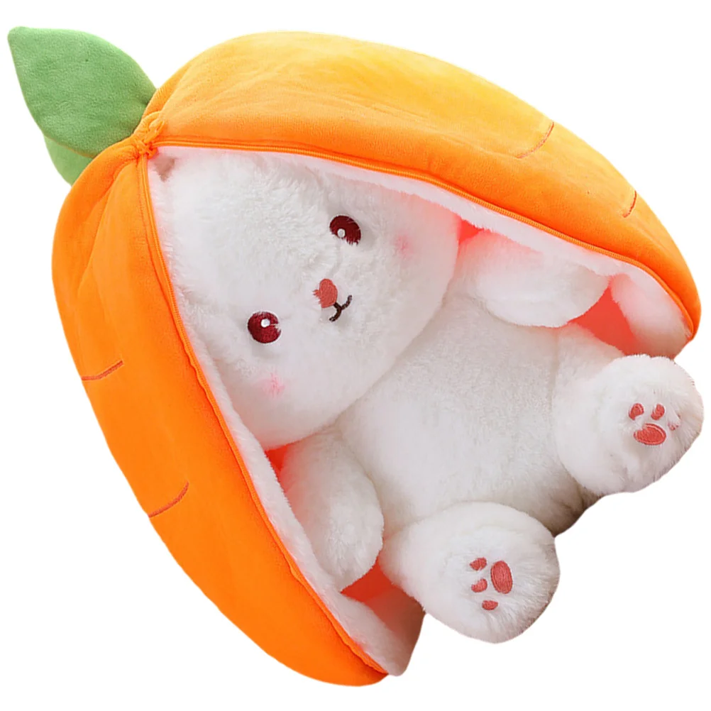 Zanahoria Peluche Muu00f1eca De Peluche De Conejo De Pascua Con