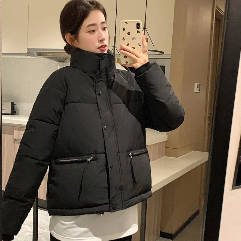 2023 New Women Down Cotton Coat Winter Bread Jacket Female Short Parkas Thick Loose Outwear Given To Philandering Overcoat