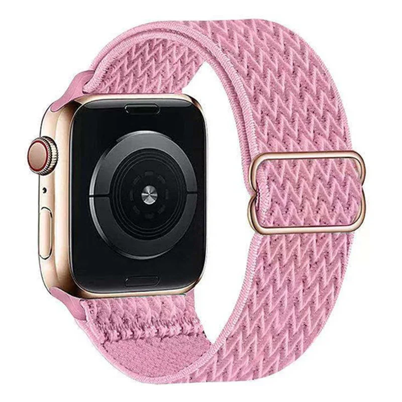 Elastic Braided Nylon Strap