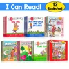 12books/set I Can Read Phonics Pink Alicious My Very First Picture Books English Book for Children Kids Baby Pocket Story Book 1