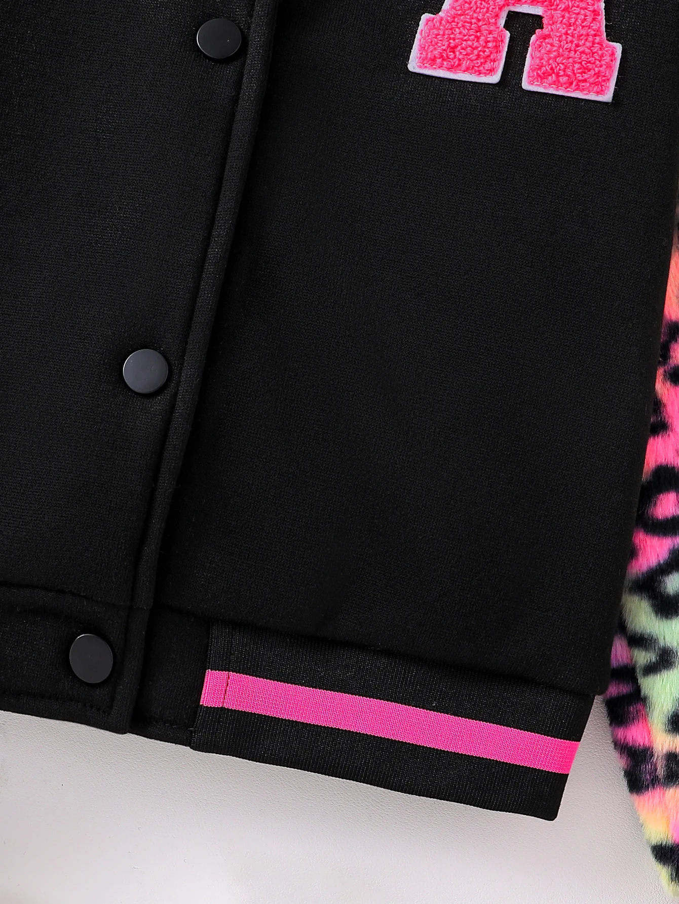 Kids Jackets Girls Autumn Baseball Jacket Long Sleeved