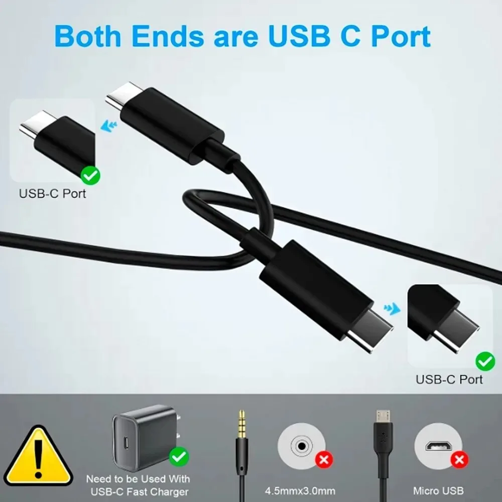 삼성 갤럭시 S26 울트라 플러스용 S26 S25 S24 S22 S23 100W 고속 충전 데이터 케이블, USB C to USB C 케이블, 듀얼 타입 C 데이터 케이블
