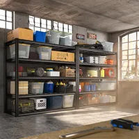 Garage Shelving Heavy Duty Loads 3010LBS Garage Storage Shelves Heavy Duty Shelving  Adjustable Metal Shelv 2
