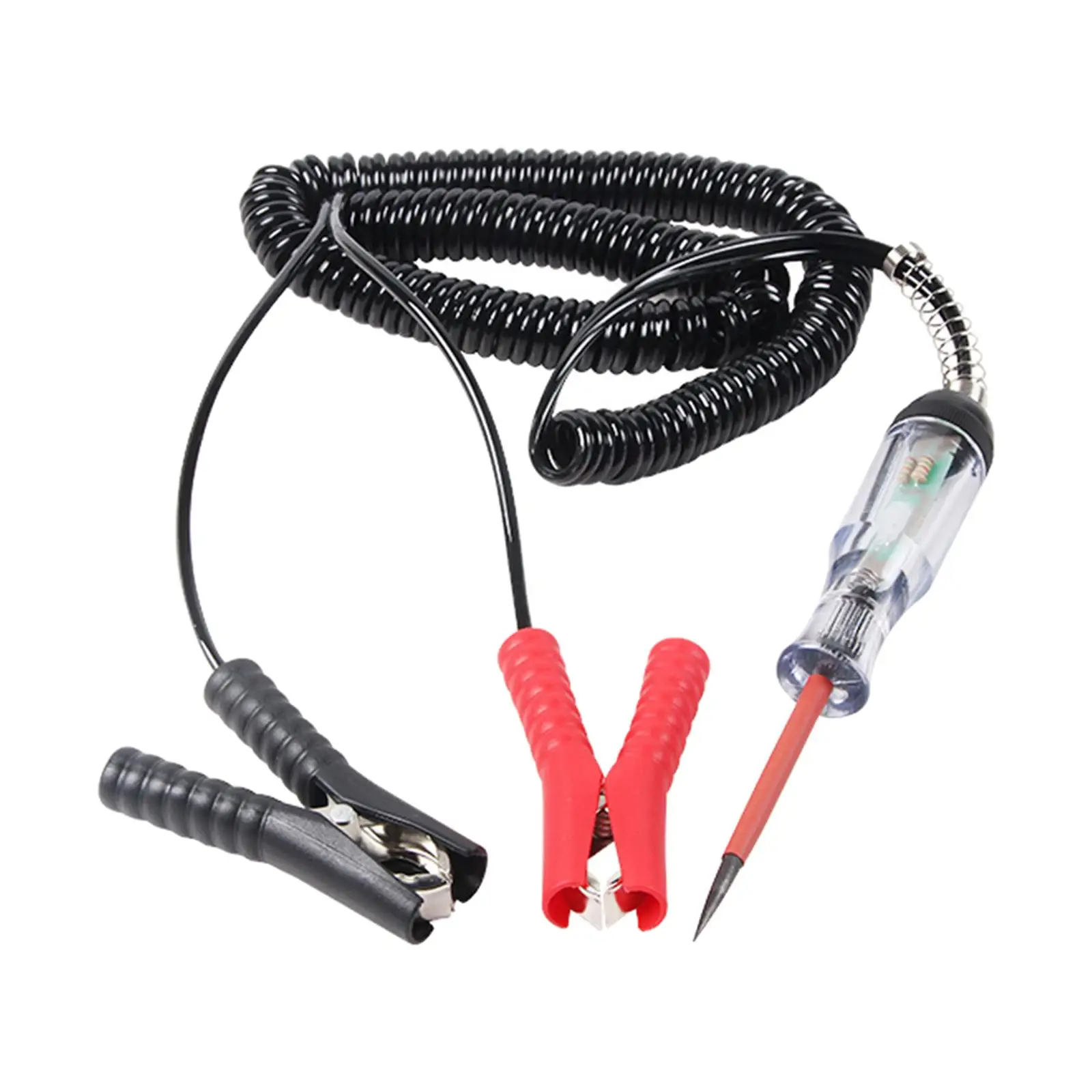 

Automotive Circuit Tester Digital LED Circuit Tester Electric Test Pen with Extended Spring Wire for Truck RV Car Vehicles