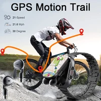 2024 New TWS 2-in-1 With Headset Smart Watch Bluetooth Call Men Watch GPS Track SmartWatch Heart Rate Monitor Play Music Watch 5