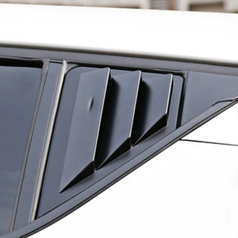 Car Rear Window Sticker 2Pcs Cover Triangle Shutters Trim for Toyota C-HR CHR C HR Car Accessories Decal