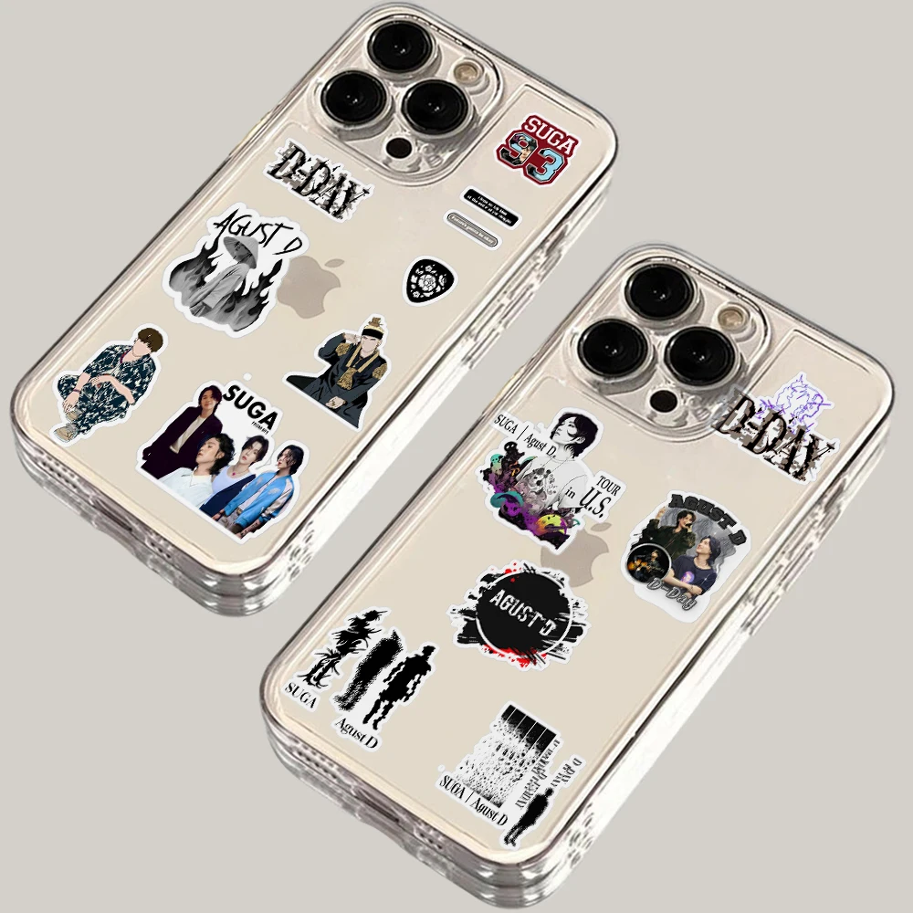 S-SUGA A-Agust D Clear Soft Phone Case Cover