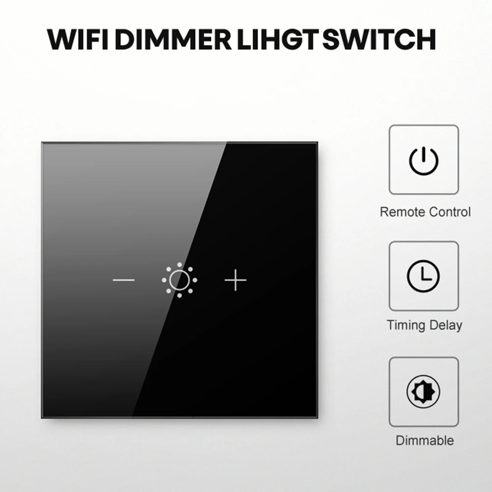 

Умный диммер с поддержкой Wi-Fi и сенсорным управлением