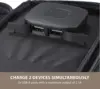 Portable Solar Panel Dual USB-A Ports 28W Power Generation Charger for Phone Camping Durable Water-Resistant Ripstop Nylon 4