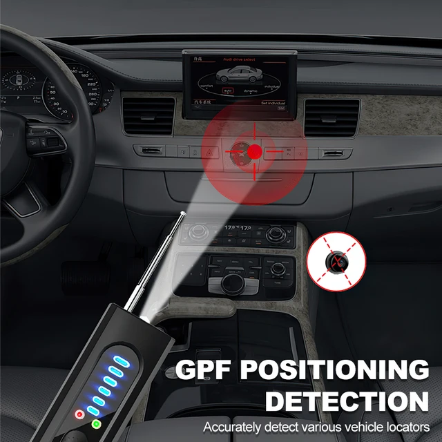 Hidden Infrared Camera Detector Protective Alarm Anti-Spy Car GPS Tracker Listening Device Bug Wireless Scanner Camera  Detector 3