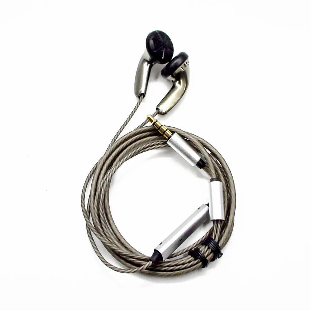 FENGRU DIY Tingo TC200 Lite Earbud Earphone HiFi Noise Cancelling EarBuds Flat Head earphone Pk Mx985 Hifi Bass Sound Earbuds 3