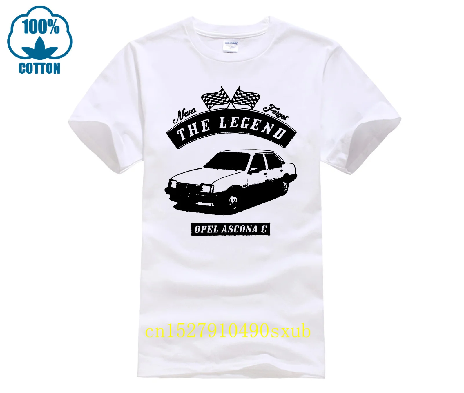 Maglietta, Opel Ascona C, Auto, Oldtimer, Youngtimer