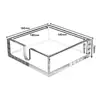 Napkin Holder Stylish Acrylic Napkin Holder for Kitchen Dining Table See-through Tissue Dispenser for Bathroom Table Organizer 1