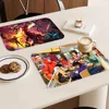 B-Big H-Heros movie Kitchen Tableware Dish Drying Mats Desk Drain Pad Heat Resistant Counter Top Mat Non-slip Draining Placemat 2