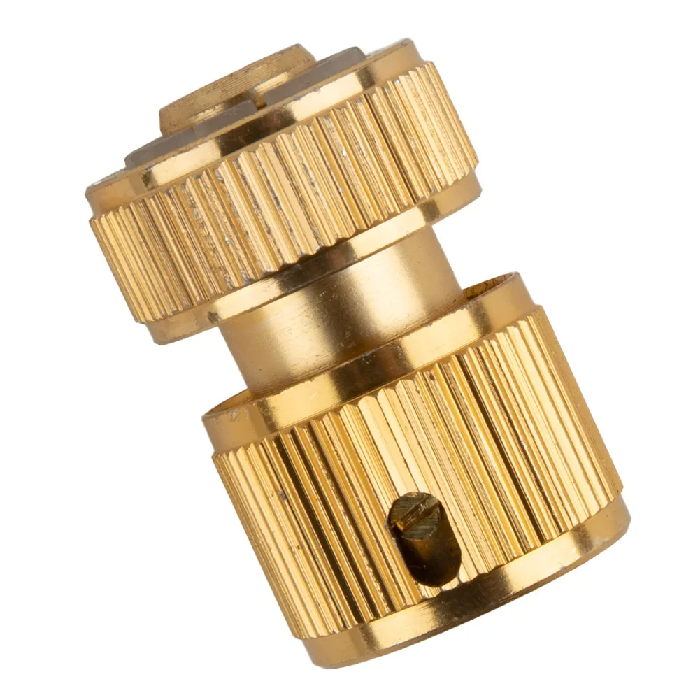 

1 X Brass Hose Connector 1/2" Quick-release Hose Tap Adapter Garden Power Tools Irrigation Tools Replacement Accessories