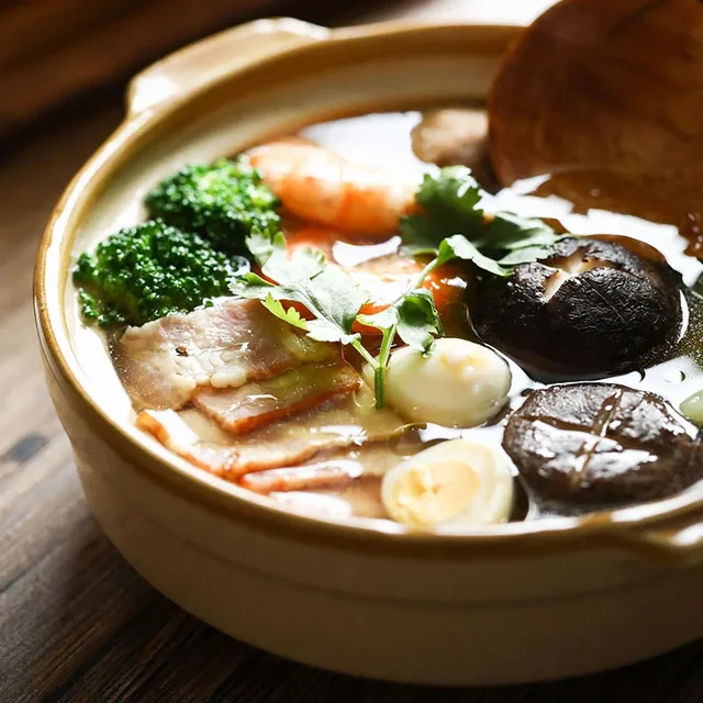 Soup Pot Crock Pot Casserole Ceramic Saucepan Soup Pot High Temperature Resistant Cooking Pan for Gas Stove cooker mx10121210 2