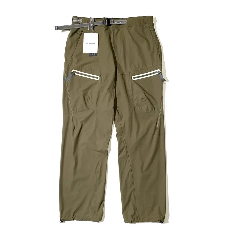 

And Wander Light Hike Mountain Outdoor Functional Style Mountaineering Pants Waterproof Straight Leg Casual Pants