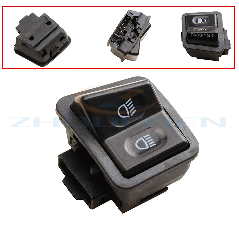 4-Pin Hi-Lo Beam Switch / High Low Beam Switch For Scooter Moped Go-Kart Gy6 125 150 152Qmi 157Qmj