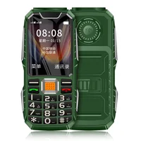 Large Screen Push Button Large Power Rugged Low Price Portable Mobile Phone Two Torchs Whatsapp Dual Sim FM Loud Soud Elderly 2