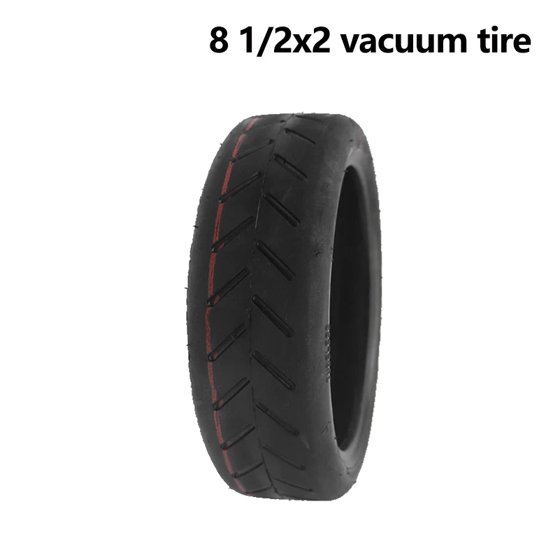 Enhanced Electric Scooter Tubeless Vacuum Tire - 8.5-Inch