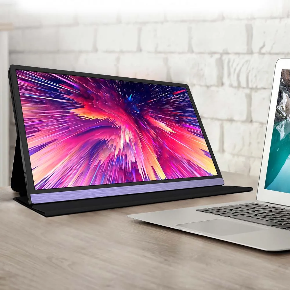 QLED 15.6 ġ ޴  1920*1080 HDR  ° ġ ũ -C USB HDMI-PS5/4 ġ Xbox ȭ PC Ʈϰ ȣȯ