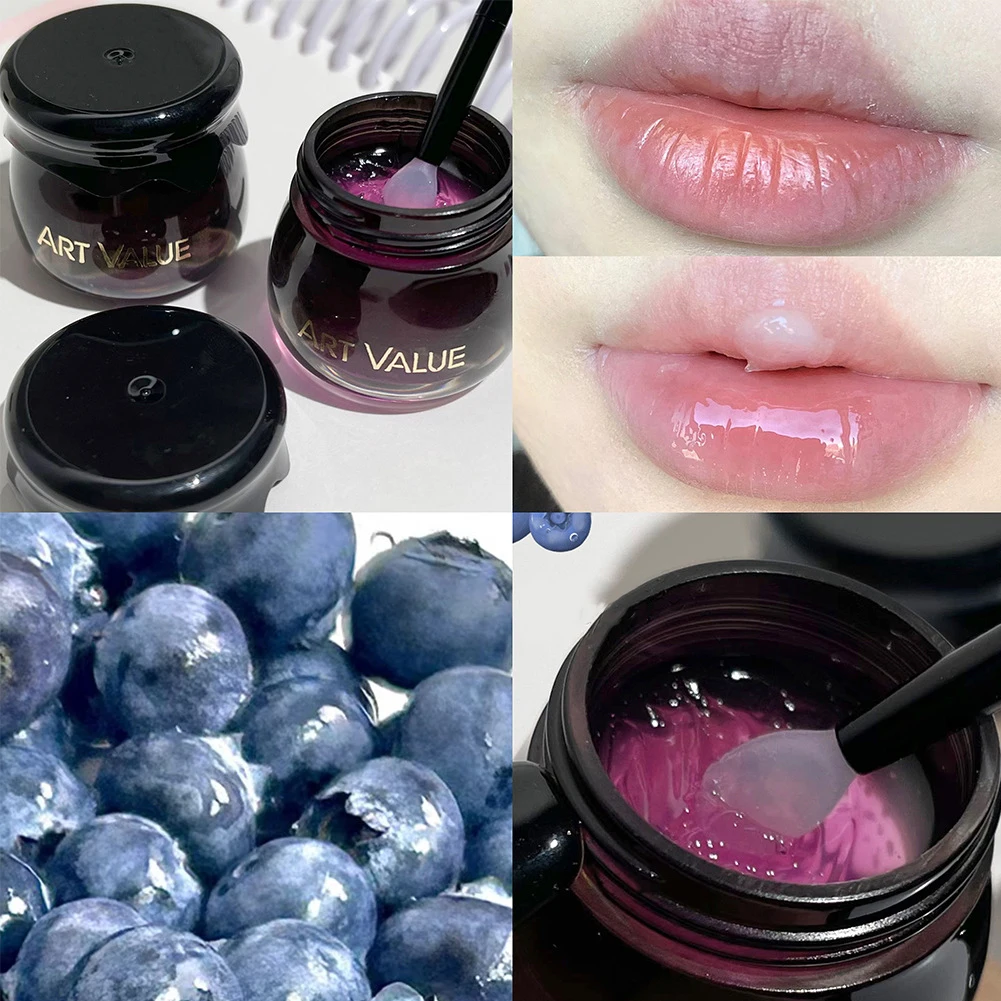 Description Picture 4 of itemMoisturizing Lip Balm Set Long-lasting Moisturizing 3 Colors Natural Plant Base Moisturizing Crack Lip Care Jelly Plump lips