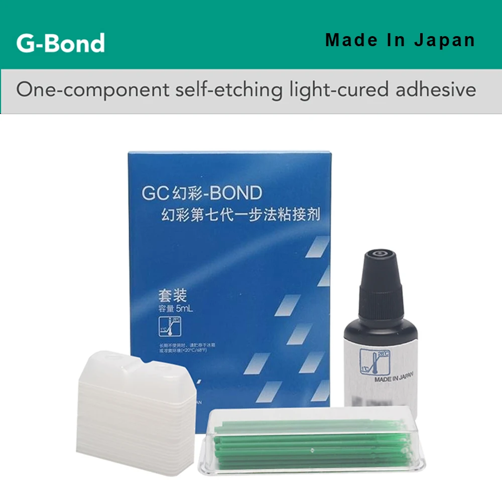 

Dental Materials Gc G Bond Light Curing Composite Resin Adhesive Self Etching One Component Single Fuji 7th Generation Bonding