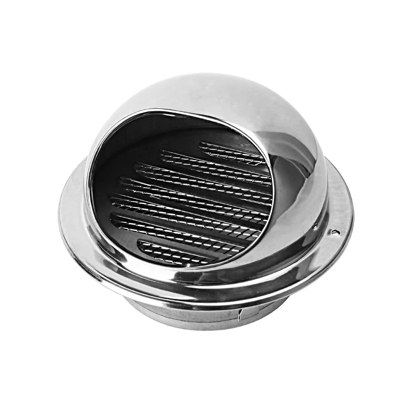 Stainless Steel Wall Ceiling Air Vent Ducting Ventilation Exhaust Grille Cover Waterproof Outlet Heating Cooling Vents Cap air vent grille ventilation grille air vent cover ducting ventilation cover