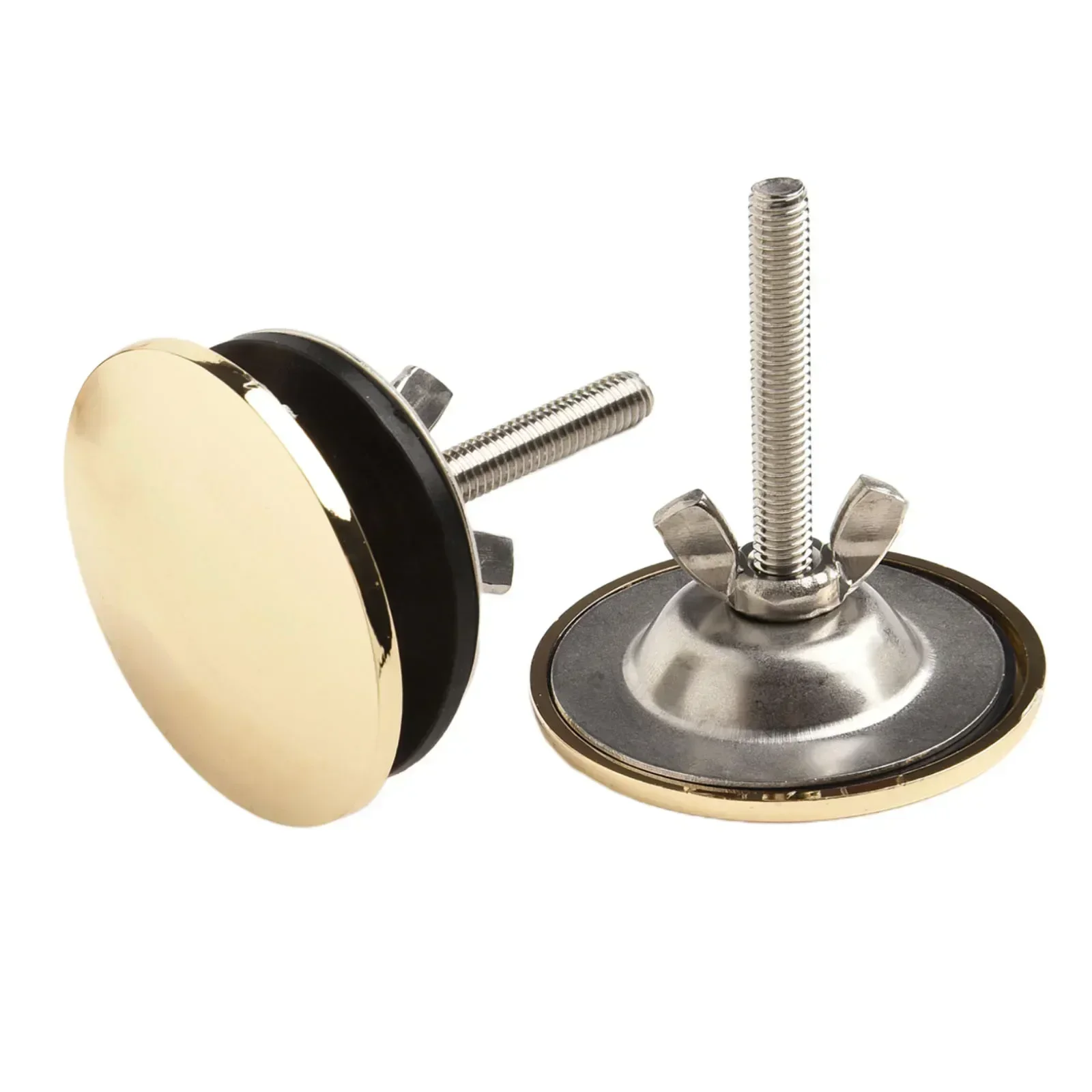 2 Stainless Steel Kitchen Sink Faucet Hole Cover Basin Hole Sealing Plug Gold/gray/bronze For 12-49mm Diameter Sink Stopper