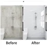 Modern Adhesive Wallpaper Roll with 10 Meters Waterproof Mould Proof Stickers Bathrooms Kitchen Renovation Marble Tile Sticker 4