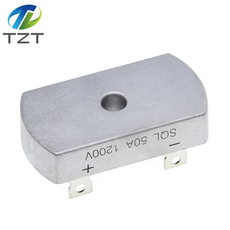 Diode Bridge Rectifier 50A 1200V Aluminum metal case 3 phase diode bridge Rectifier 50Amp SQL50A Module