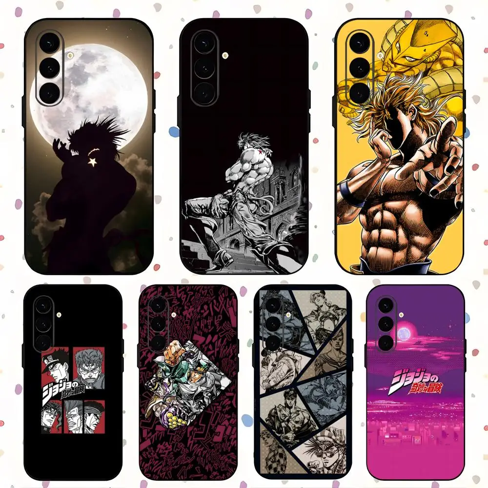 JoJo Bizarre Adventure Premium Soft Black Phone Case