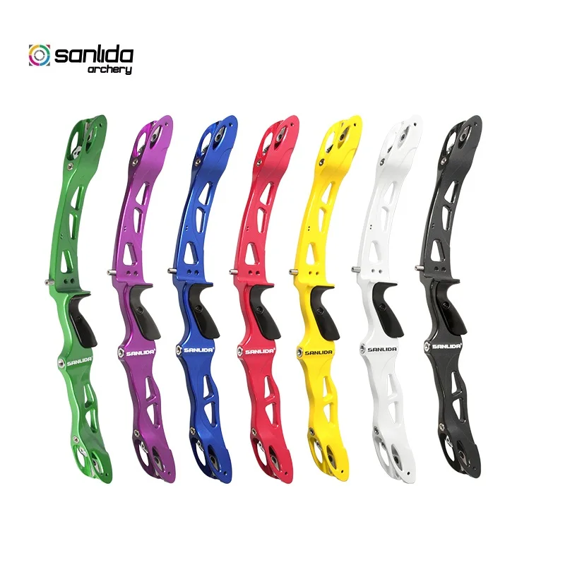 Sanlida Archery Miracle X9 Intermediate ILF Bow Riser Recurve Target Bow Riser 25" Right Hand Hunting Shooting Outdoor Sport