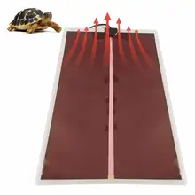 Gadów poduszka elektryczna Terrarium mata grzewcza dla zwierząt domowych regulowana mata grzewcza gadów dla żółwia żółw węże jaszczurka tanie tanio CN (pochodzenie)