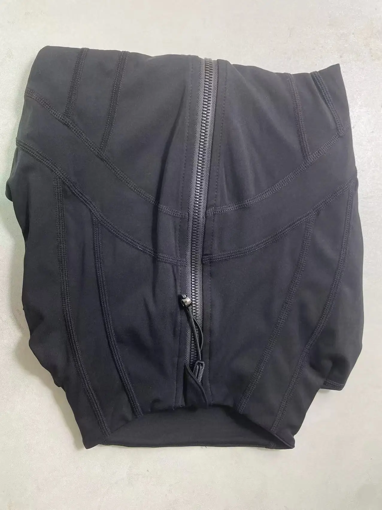 سترة ليمون نسائية مقصوصة برقبة واقفة خفيفة الوزن ق...