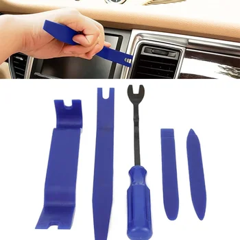 Car Stereo Trimming Removal Tool Kit Door Cleat Trim Removal Video Dashboard Navigation Removal Plastic Car Interior Repair Tool 1