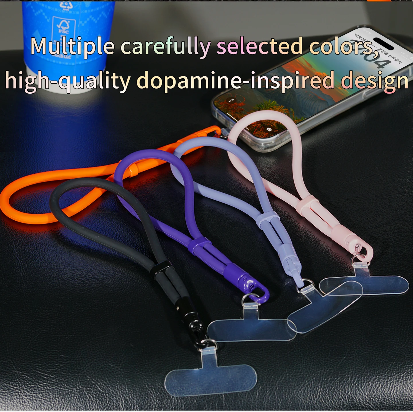 Handy-Schutzhülle mit Lanyard, TPU-Dichtung, Schnellverschluss, Verstellbarem Handgelenksband, Weichem Silikon, 360° Drehbarer Schnalle und Anti-Verlust-Kordel – Detail 13