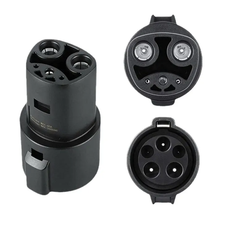 Electric Vehicle Charging Adapter Type1 J1772 to Teslas Model X Y 3 S for EV Charger Connector EVSE Conversion Gun Socket