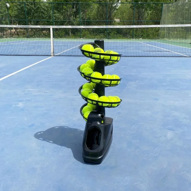 Tennis Ball Launcher Machine Portable Tennis Automatic Throwing Machine