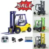 1/14 RC Hydraulic Forklift RTR Metal Wheeled Transfer Car Model Painted Assembled Toys TruckS Cars Vehicle with Light Sound Set 1