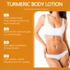 Turmeric Body Lotion Brightening Skin Radiance Rejuvenating Cream Improve Dullness Even Skin Tone Moisturizing Body Care Product 5
